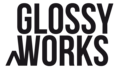 glossy works gmbh logo werbeagentur salzburg webdesign print grafik