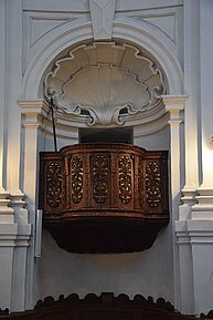 Kanzel in der Dreifaltigkeitskirche